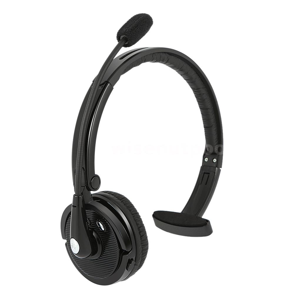 Call Center Wireless Headset Headphone Noise Cancelling Bluetooth with ...